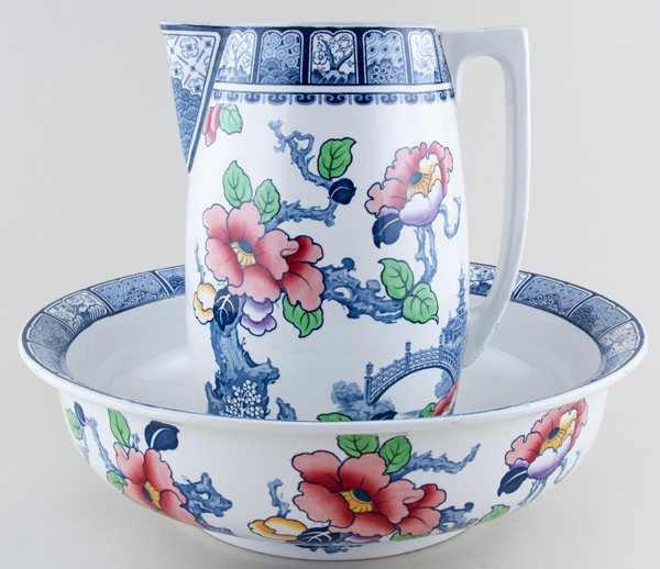 Ewer and Bowl c1920s